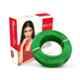 Fybros 1 Sqmm 90m Green Single Core ZHFR Industrial Cable, FWC1047