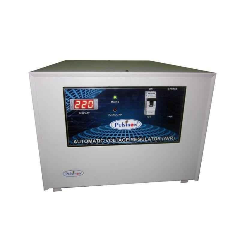 Pulstron 10KVA Double & Single Phase Automatic Voltage Stabilizer, PTI-10520D