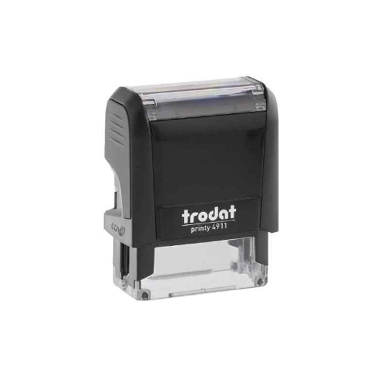 Trodat Printy 4911 "FAXED" Blue Rectangular Text Print Stamp