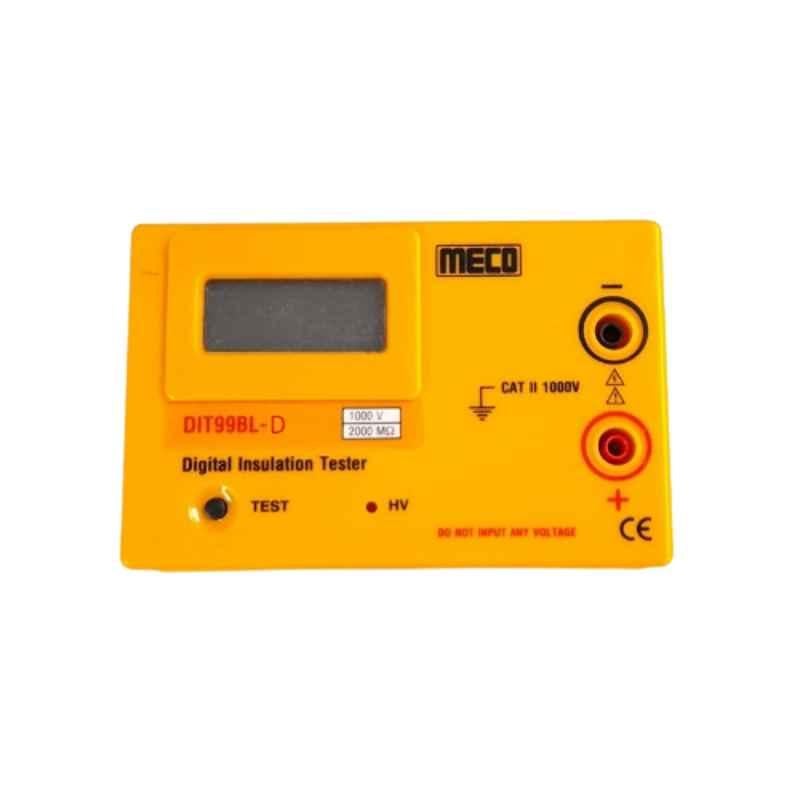 Meco DIT99BL-D 1000V Digital Insulation Tester with Battery Adapter
