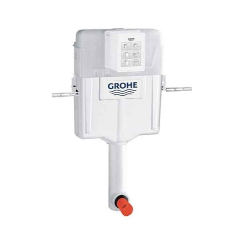 Grohe 4005176498381 White & Grey Bidet with Cover, 61.4x63.2x12.6 cm