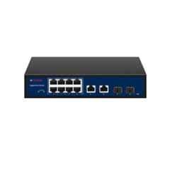 CP Plus 10 Ports 1000Mbps POE Switch, CP-DNW-GPU8G2F2-96