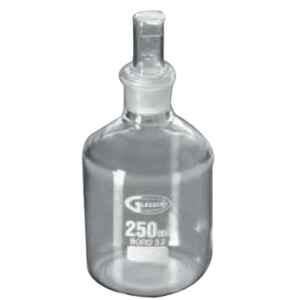 Glassco 2000ml Boro 3.3 Glass White Printing Reagent Narrow Mouth Bottle, 272.207.07