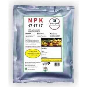 Greatindos 1kg NPK 17:17:17 100% Water Soluble Hydroponic Fertilizer