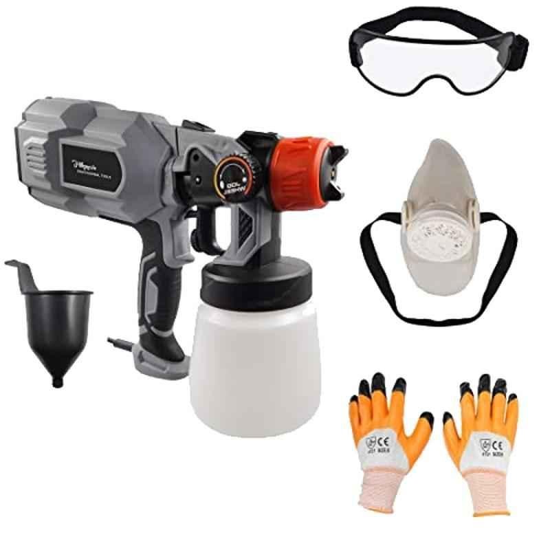 Hillgrove HGCM090 550W Plastic Heavy Duty DIY Paint Sprayer Gun Machine Set