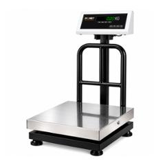 Monet 16x16 inch 250kg Stainless Steel Platform Weighing Scale with Dual Display & 2 Days Battery Backup
