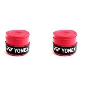 Yonex Tech 501B Red Grip Smooth Tacky (Pack of 2)