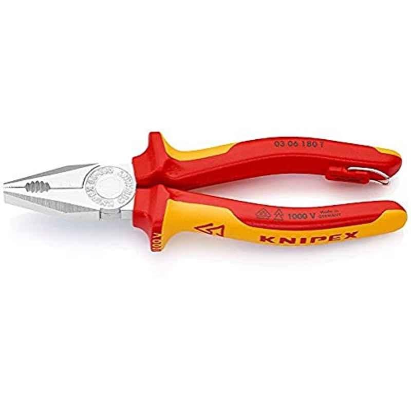 Knipex Combination Pliers 1000V-Insulated (180 mm) 03 06 180 T