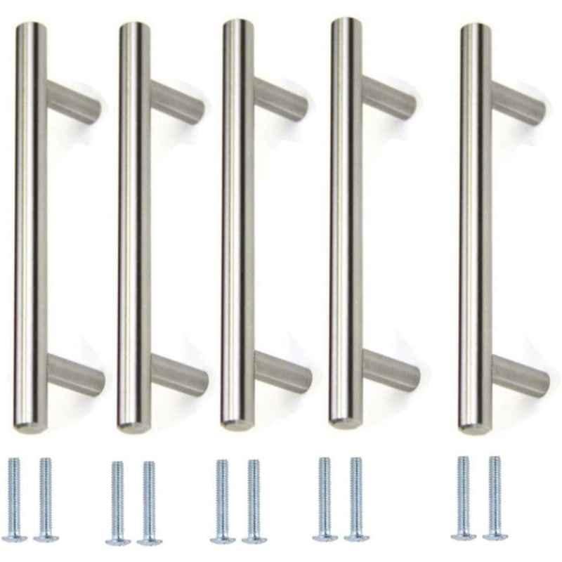 Robustline 22x16cm Stainless Steel T-Bar Pull Cabinet Door Handles