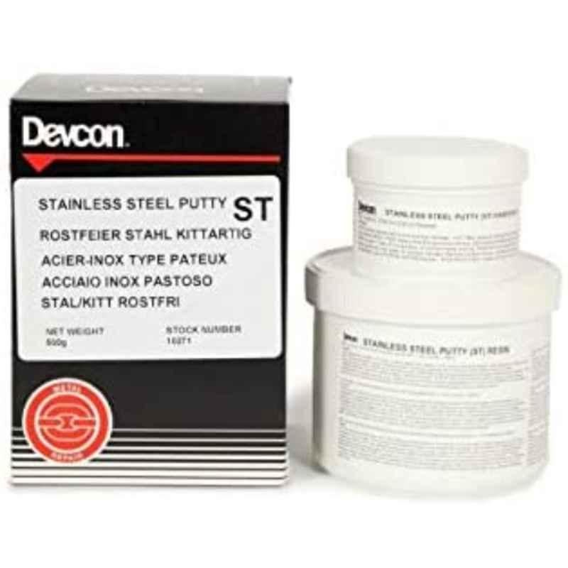 Devcon 500g Gray Stainless Steel Putty (ST), 10271
