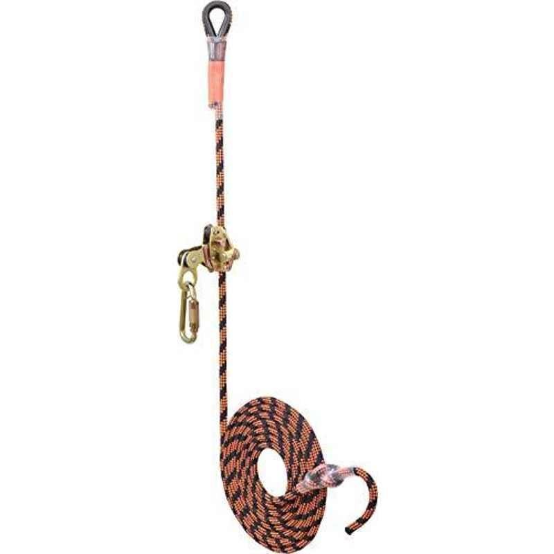Black & Decker 15/32inch Guided Type Fall Arrester On Flexible Anchorage Line, BXFP0653IN
