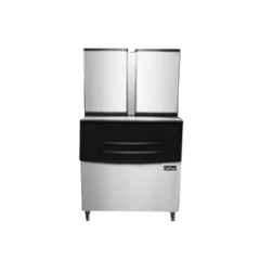 Celfrost IC-909-S 909kg/24hr Stainless Steel Ice Machine with Modular Bin Cap