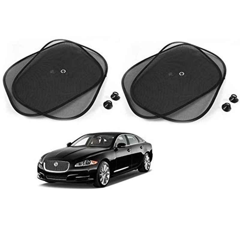 Kozdiko 4 Pcs Black Chipokoo Car Window Sunshade Curtain Set for Jaguar XJ-Type, koz_79277