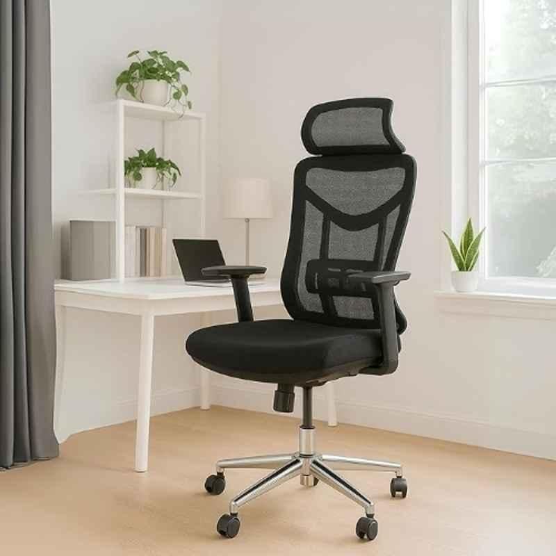 Havai Pulse Mesh High Back Black Ergonomic Chair