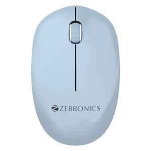 Zebronics Zeb-Cheetah Blue Optical Wireless Mouse with 3 Buttons