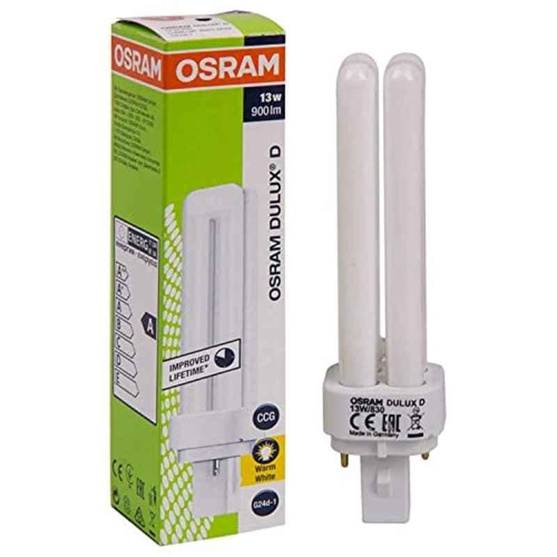 Osram 13W Warm White Tube 2 Pin CFL Bulb