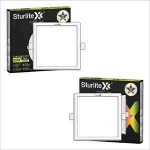 Sturlite Dex 22W 2200lm Cool White Square LED Downlight (Pack of 2)