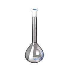 Glassco 2000ml Volumetric Flask with Penny Head Glass & Polyethylene Stopper, 130.521.11A (Pack of 2)