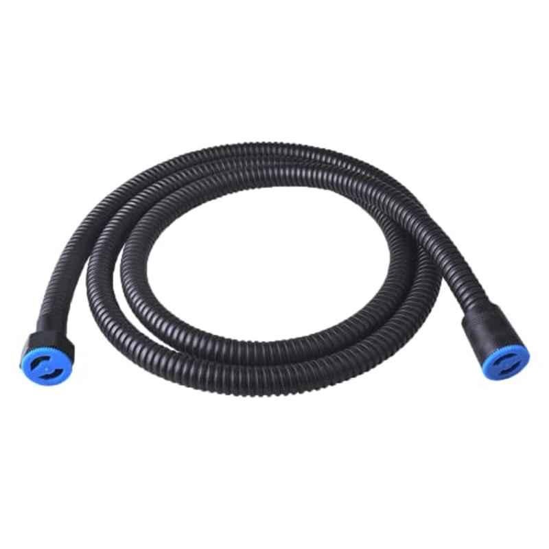 ZAP ZX2040 1.5m Black SS 304 Flexible Shower Hose Pipe