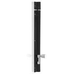Plantex Stainless Steel Tower Bolt/Tower Bolt for Home, Offices Doors & Windows/8 inch Tower Bolt for Main Door/Door Latch/Kundi/Chitakini/Door Latch for Windows (Black)