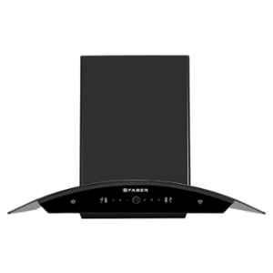 Faber Enigma 1600m3/hr 75cm Black Heat Autoclean Wall Mounting Chimney, 325.0719.793