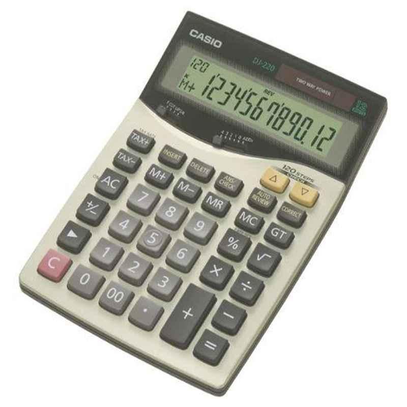 Casio DJ-220 12 Digits Calculator