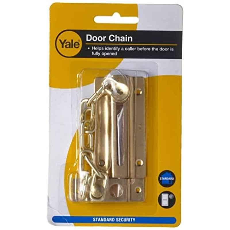 Yale Brass Door Chain, P-1037-PB