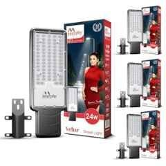 Murphy Velar 24W 6500K Aluminium Cool White Outdoor LED Street Light (Pack of 4)