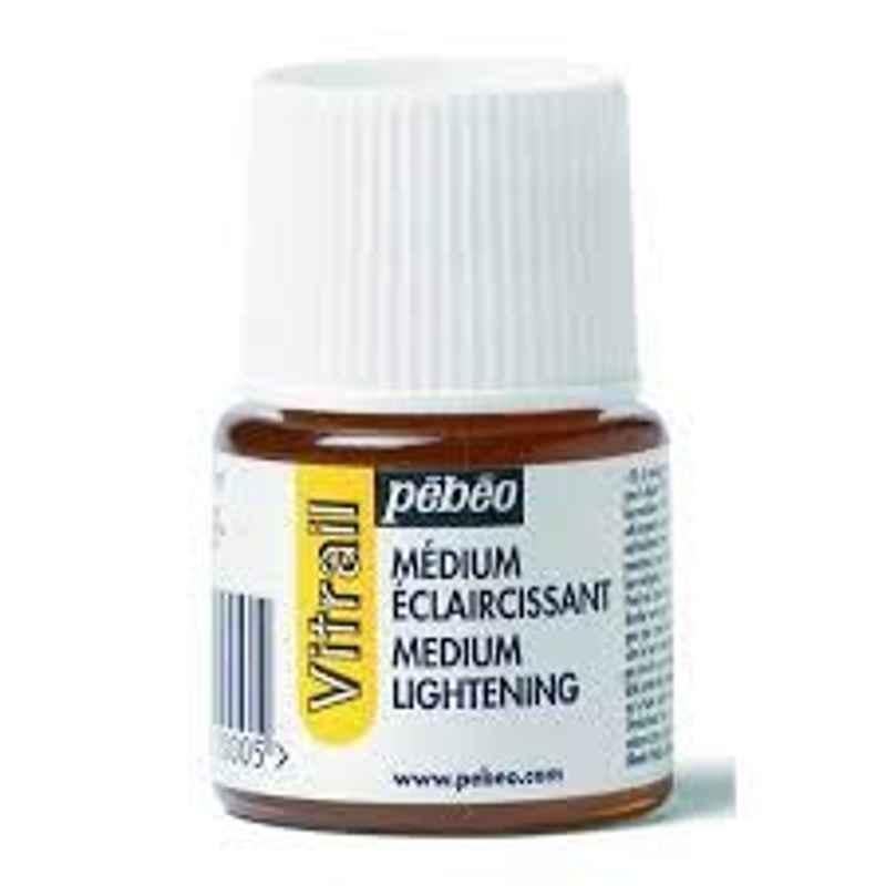 Pebeo Vitrail 45ml Lightening Medium Stained Glass Effect Color Paints