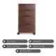 Cello Plastic Matt Finish Ice Brown Storewell Hinged Drawer