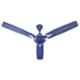 Candes Swift DLX 400rpm Sliver Blue Anti Dust Ceiling Fan, Sweep: 1200 mm