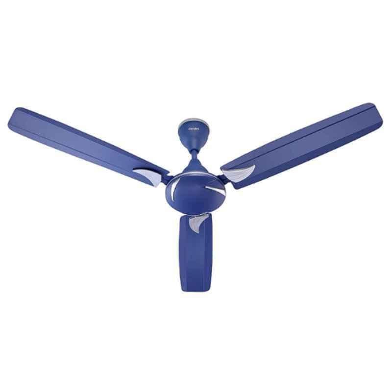 Candes Swift DLX 400rpm Sliver Blue Anti Dust Ceiling Fan, Sweep: 1200 mm