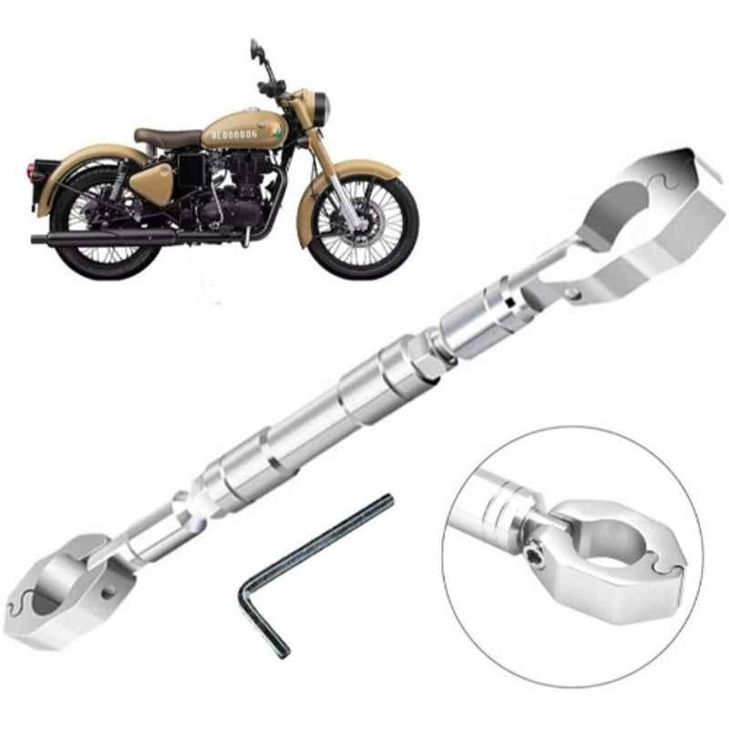 Auto Pearl Aluminium Multicolour Motorcycle Handlebar Middle Rod for Classic-350-Signals
