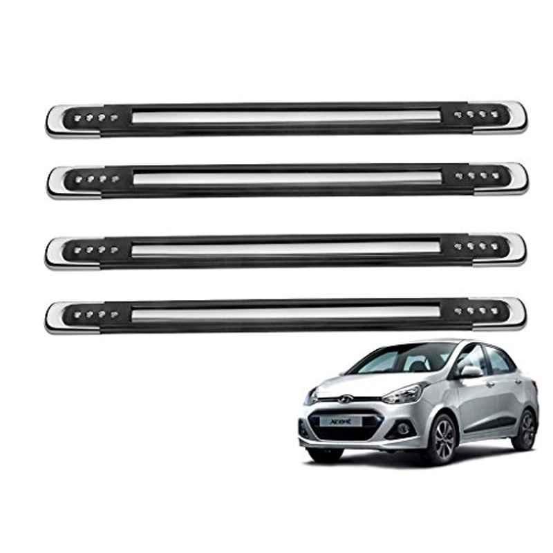 Kozdiko 4 Pcs Black Corner Dots Bumper Protect Set for Hyundai Xcent