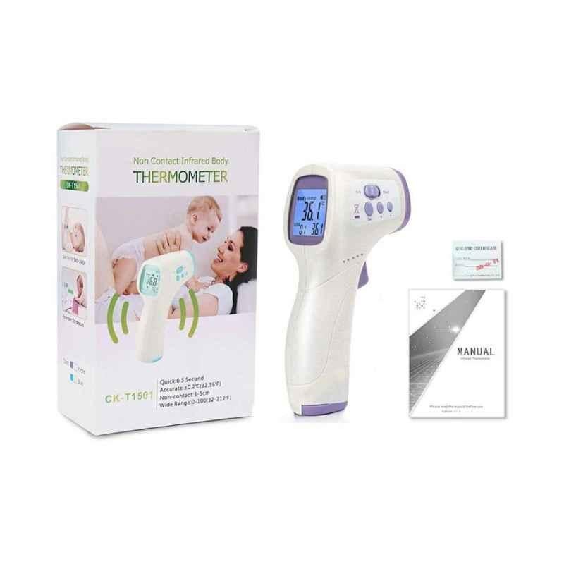 EGK CK-T1501 Non Contact Digital Infrared Thermometer with Backlight LCD Display