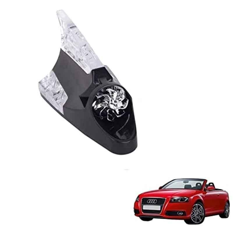 Kozdiko Black Auto Wind Power LED Light Shark Fin Car Antenna for Audi A3 Cabriolet