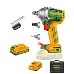 Jadever 20V 1/2 inch 210Nm Cordless Impact Driver & Wrench, JDCD3B21
