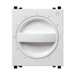 Schneider Electric Zencelo 100W 2 Module White Fan Regulator, IN84SFR (Pack of 5)
