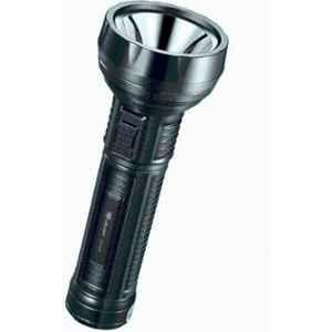 DP 3W 12cm ABS Black Rechargeable Power Torch with 800mAh Battery, DP-9002B