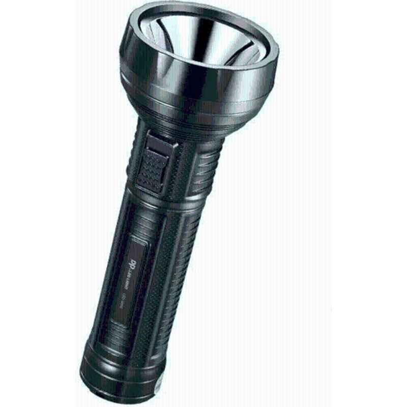 DP 3W 12cm ABS Black Rechargeable Power Torch with 800mAh Battery, DP-9002B
