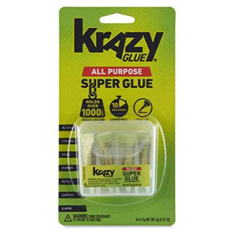 Krazy Glue 0.5 Oz Plastic Multicolour Super Glue, KG58248SN