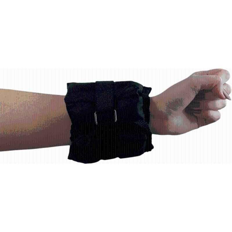 Matrica Black 1kg Ankle Weights & 1kg Wrist Weight Sand Bags