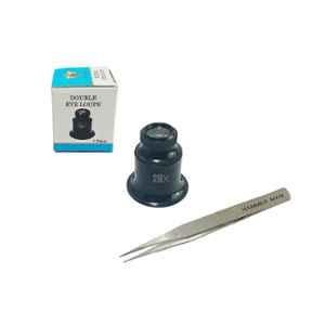 2X / 4X Magnifiers With Plastic Handle Light Loupe, industrial magnifying  glass supplier