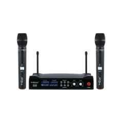 Studiomaster Professional 40Hz-16KHz Duet UHF Wireless Microphone System, XR-80 HH