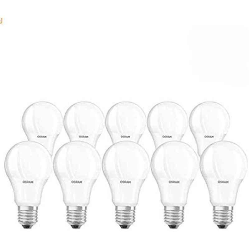 Osram Classic A 9W 806lm 2700K E27 Warm White Frosted Star LED Bulb (Pack of 10)