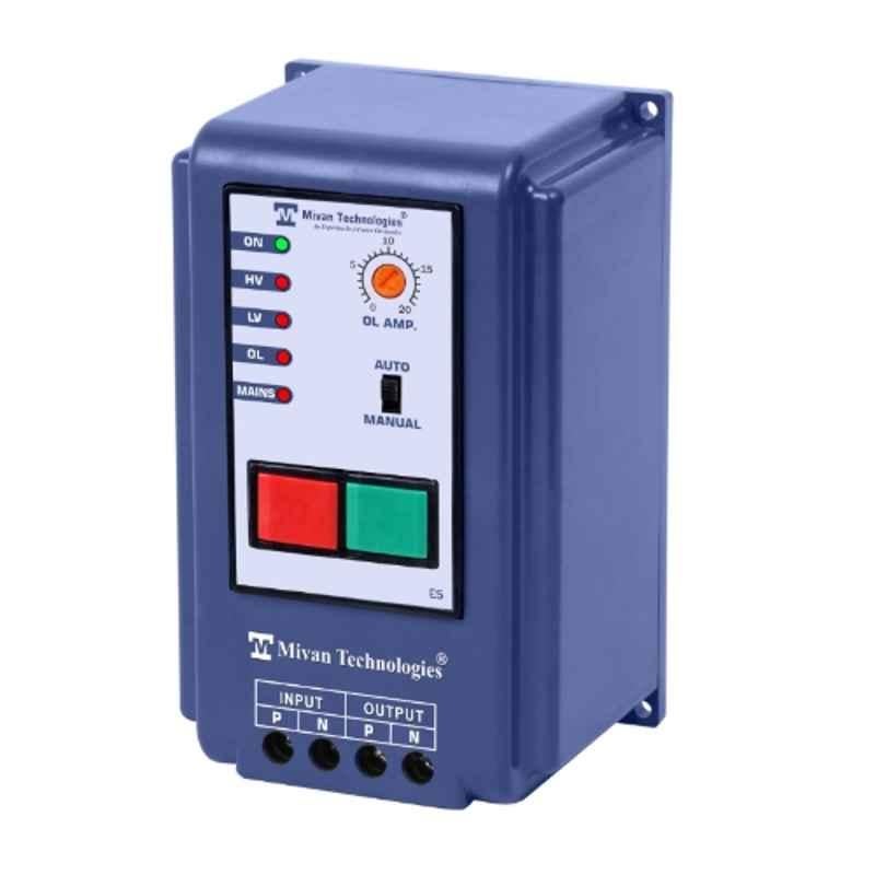 Mivan Technologies EOP 230VAC Single Phase Overload Voltage Protection Relay with High-Low Voltage