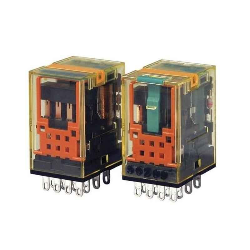 Idec 3A 24V AC 4PDT Bifurcated PCB Mount Relay, RU42V-NF-A24
