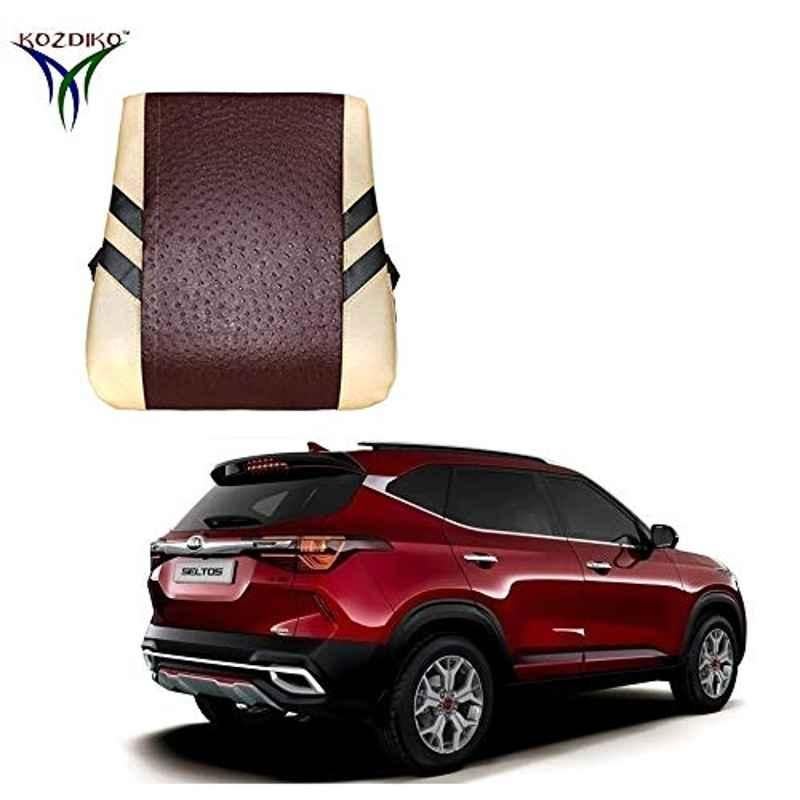Kozdiko Brown & Beige Back Rest for Hyundai Accent