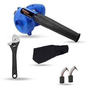 Walkers 800W Plastic Blue Electric Air Blower with Carbon Brushes & 8 inch Adjustable Wrench, WKCB222