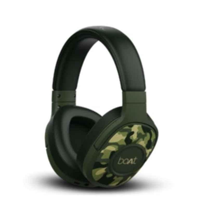 boAt Rockerz 550 Dark Green Wireless Headset with Mic